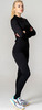 Комплект термобелья Noname Arctos 24 Underwear Black Женский-Унисекс