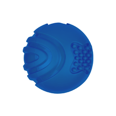 Mr.Kranch игрушка для собак мяч синий с ароматом курицы 6,5 см