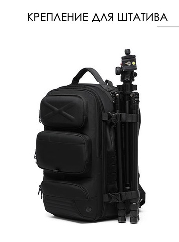 Картинка рюкзак городской Ozuko 9842 Black - 15
