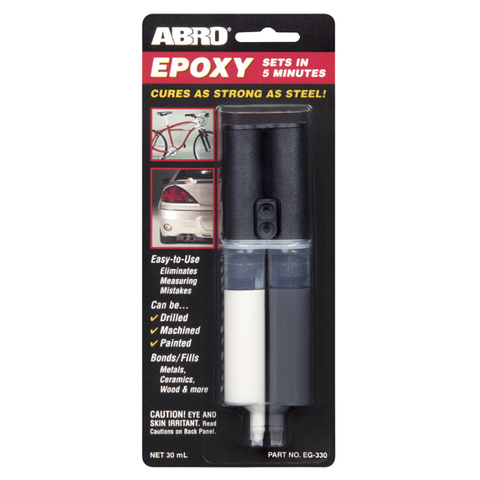 ABRO Клей эпоксидный высокопрочный в шприце (30мл) EG-330
