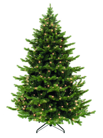 Triumph tree ель Шервуд Премиум зеленая (лампы) 2,15 м