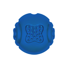 Mr.Kranch игрушка для собак мяч синий с ароматом курицы 6,5 см