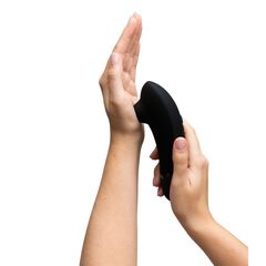 Черный бесконтактный клиторальный стимулятор Womanizer Next - 