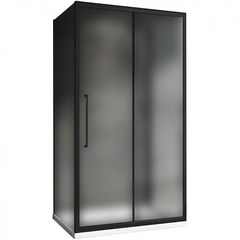 AG30170BMH-S90BM-S90BM Прямоугольный П-образный душевой уголок, пристенная установка 170х90х195 фото