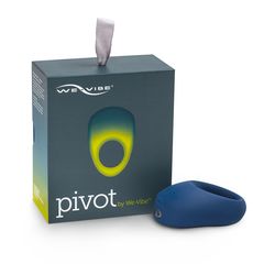 Синее эрекционное виброкольцо We-vibe Pivot - 