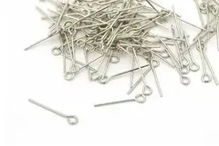 Штифт с петлей, L 40 мм, 20 гр, никель