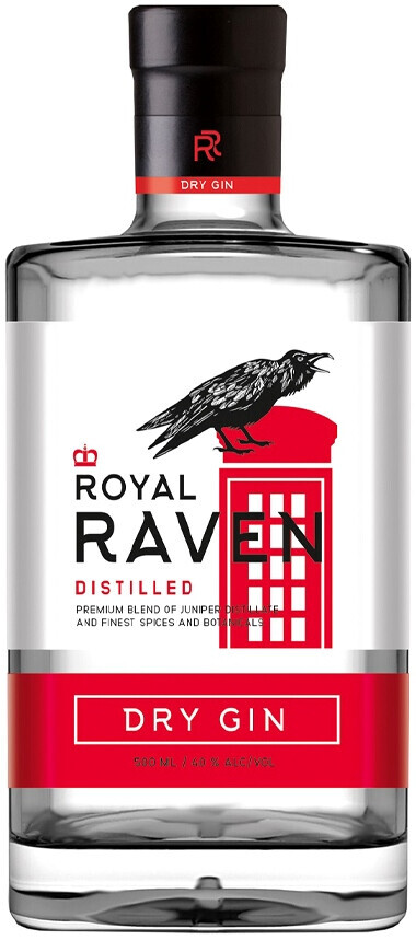 ROYAL RAVEN DRY GIN