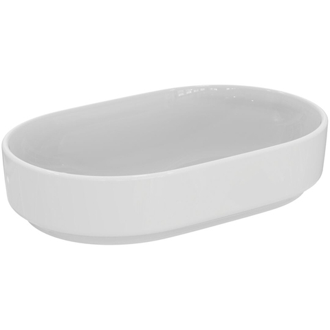 Ideal Standard i.life O T573101 Раковина овальная 60х38см, без отв., без перелива, цвет: белый