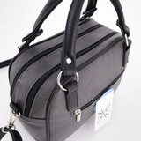 Сумка Саломея 269 македония серый + черный