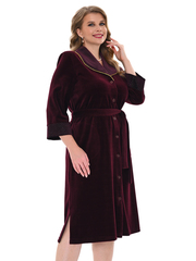 4006 Халат на пуговицах