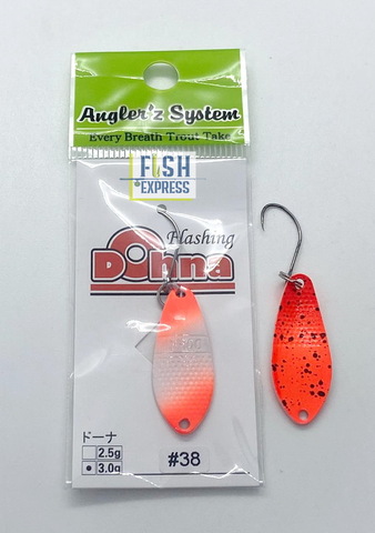 ТОП 1 Блесна Anglers System Dohna 3g цвет #38