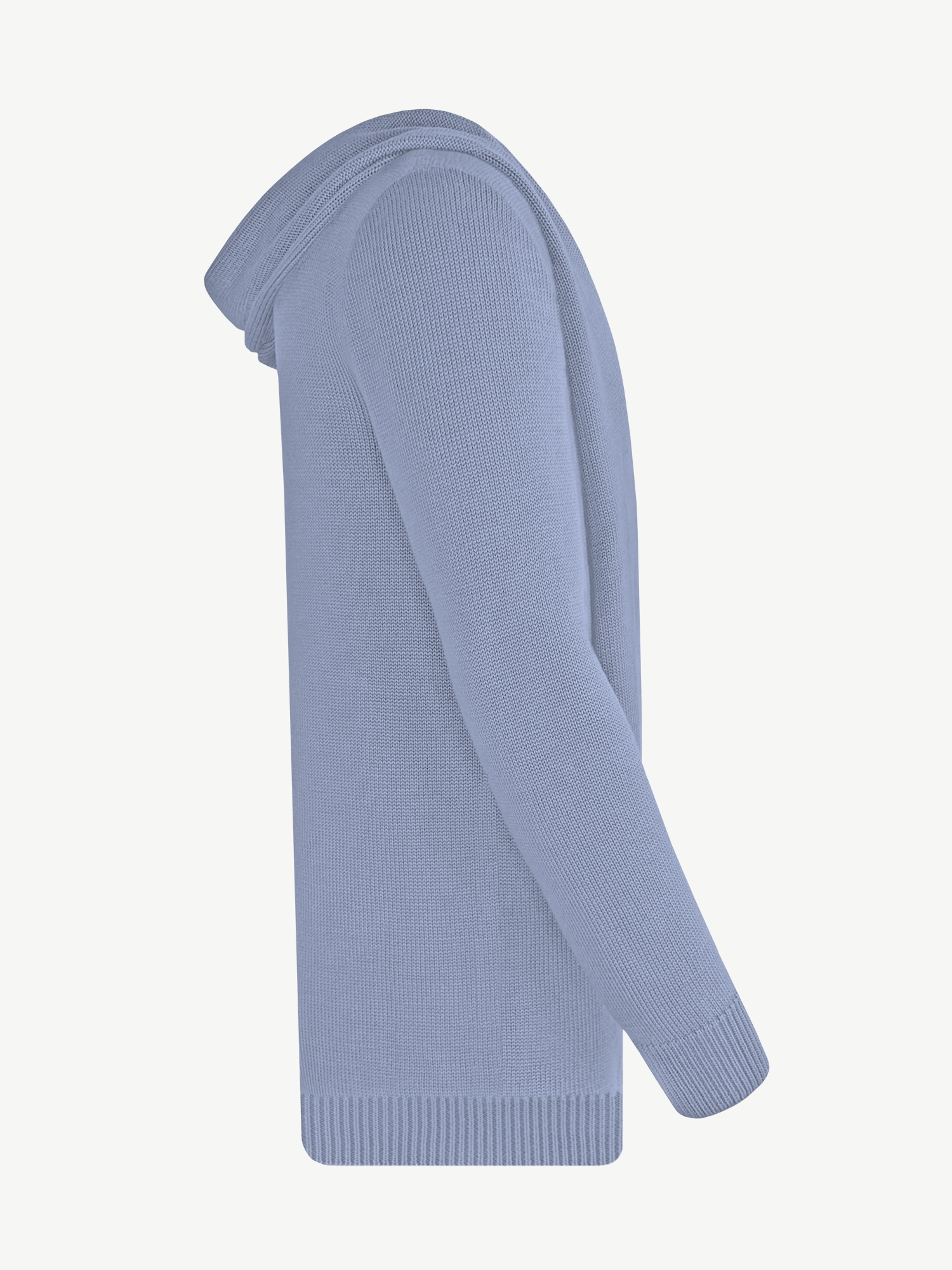 Кардиган с капюшоном из мягкой шерсти