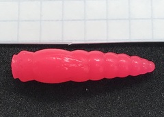 COOL PLACE ЛИЧИНКА(ЗИМА)FLOATING STRETCH цвет ЯРКО-РОЗОВЫЙ 28мм/12шт в банке