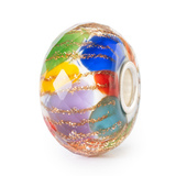 Бусина "Полуночное конфетти"