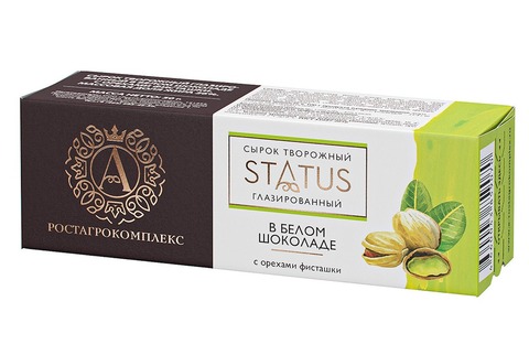 Сырок А.Ростагрокомплекс Gourmet 26% в мол шок с орехами фисташки 50г, шт