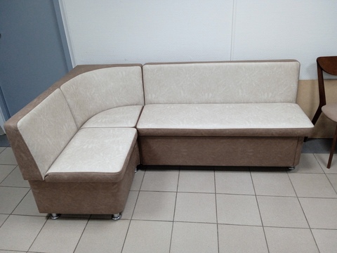 Кухонный уголок Дипломат со спальным местом бежево/коричневый