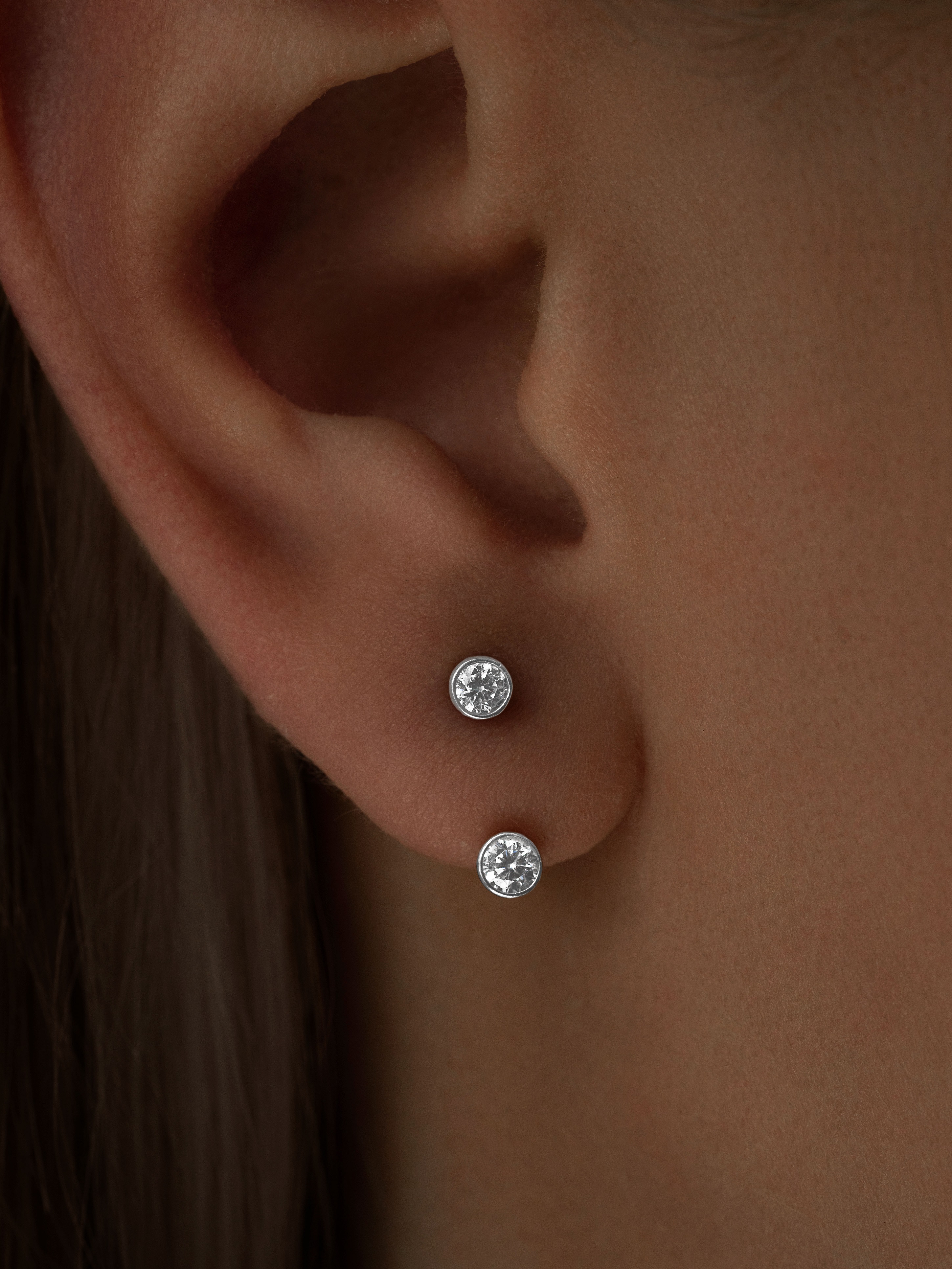 Серьги 2-в-1 Минимализм