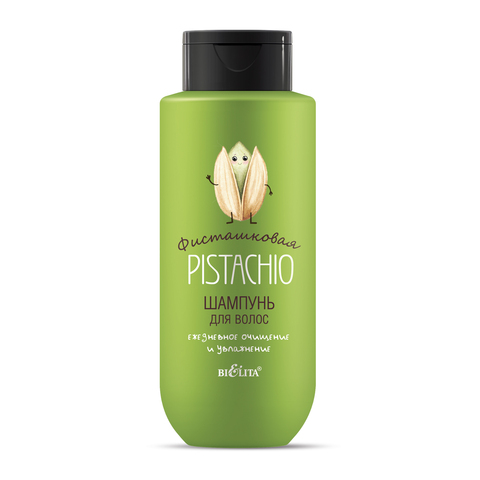 Белита Фисташковая Шампунь для волос Ежедневное очищение и увлажнение 500мл