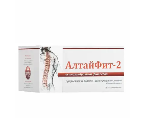 Фитосбор АлтайФит-2, 20 фильтр-пакетов по 2 гр., Алфит Плюс