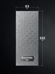 KRAFTOOL DIAMOND 63 х 152 мм, Р120, пластина алмазная заточная (35710-120)