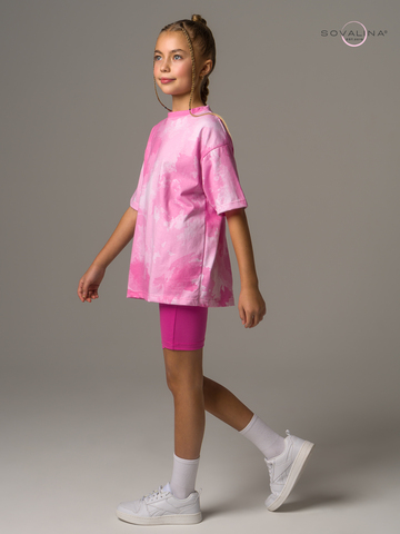 Костюм Актив MAX тайдай розовый-ягода