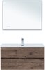 Aquanet 335684 Тумба с раковиной Алвита new 100 цв.дуб веллингтон табак (335684)