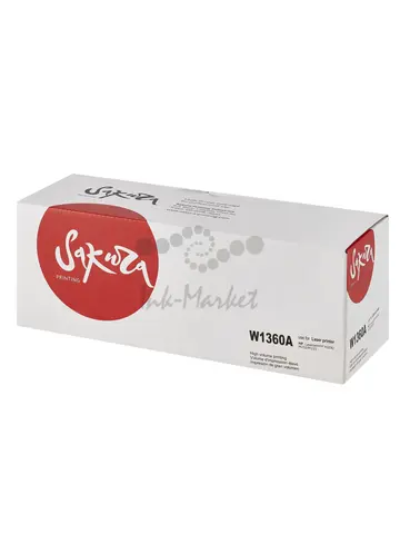 Картридж Sakura W1360A (136A) для HP, черный, 1150 к.