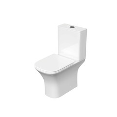 Унитаз напольный, безободковый Aquatek Оптима Квадро 650x340x790