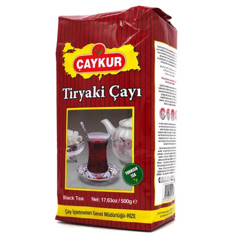 Турецкий черный чай Tiryaki, Çaykur, 500 г