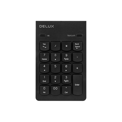 Клавиатура с цифровым блоком Delux DLK-300UB