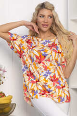 Блуза Маргоша (бежевая/цветы) Б13783-16М LT Collection