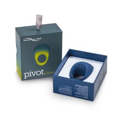 Синее эрекционное виброкольцо We-vibe Pivot - 