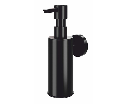 WasserKRAFT NEW K-1399BLACK Дозатор для жидкого мыла, антивандальный
