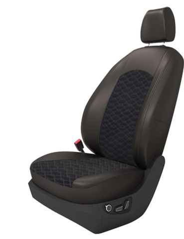 Авточехлы правый руль на 3 ряда (на заказ)