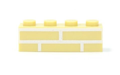 Кирпичик 1X4 Brick детали для конструктора набор 20 шт