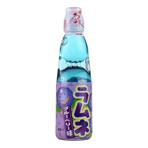 Ramune Газированный напиток со вкусом Черники, 200 мл
