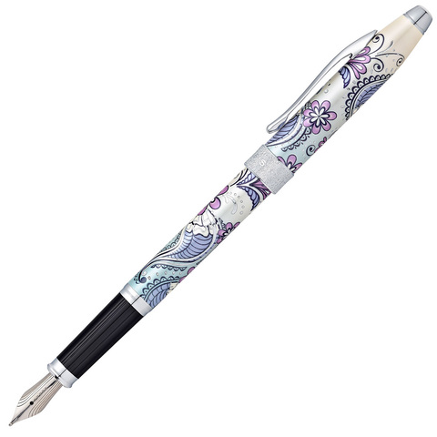 Cross Botanica - Purple Orchid, перьевая ручка, F, BL