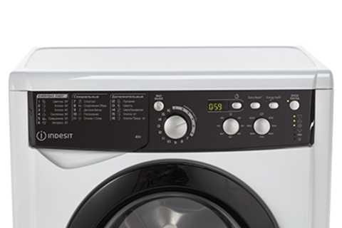 Стиральная машина Indesit EWUD 4105 BK mini –  3