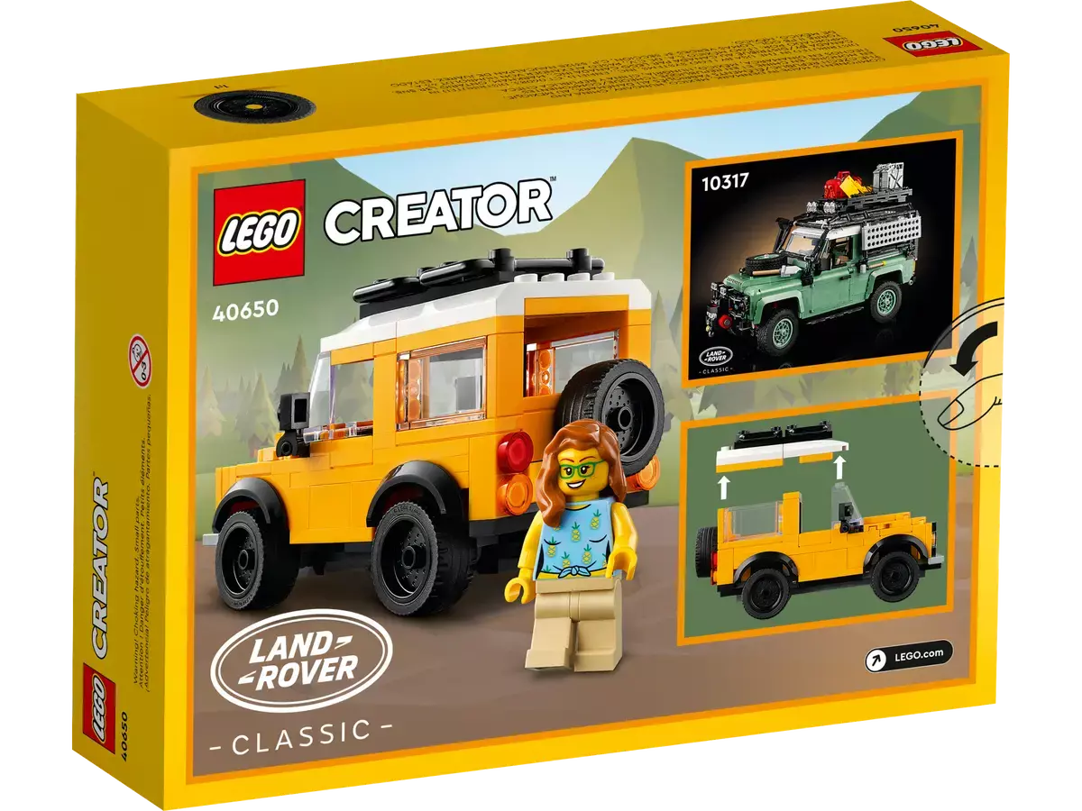 LEGO Creator 40650 Land Rover Classic Defender 3 104