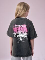 Футболка для девочки Next AW1-765, Темно-серый