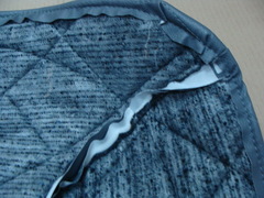 Чехол капота УАЗ 452 серый (стеганый 