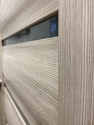 Дверь межкомнатная Альберо (Фрегат) Мегаполис Сидней, цвет мокко лиственница, экошпон, стекло мателюкс #3