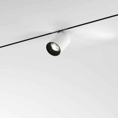 Магнитный трековый светильник Elektrostandard Mini Magnetic 9W 3000K 85203/01 белый/черный