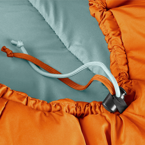 Картинка спальник Deuter Orbit -5 SL Chestnut-Sage - 5