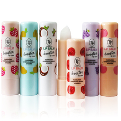TF CTLB15 Бальзам для губ Lip Balm booster Фруктовая мечта (кокос,клубника.,персик,манго,малина,вин)