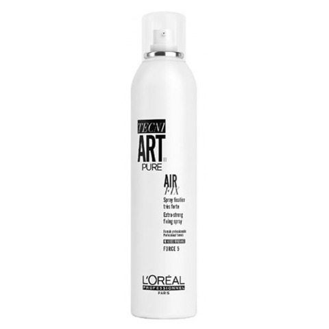 L'Oreal Professionnel Tecni.art Air Fix Pure Spray - Спрей без запаха моментальной фиксации с защитой от влаги и УФ-лучей