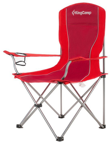 Картинка кресло кемпинговое Kingcamp Arms Chair (84Х50Х96) красный - 1