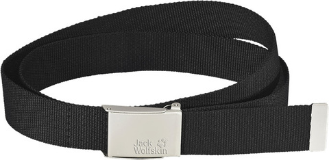 Картинка ремень Jack Wolfskin Webbing Belt Wide black - 1