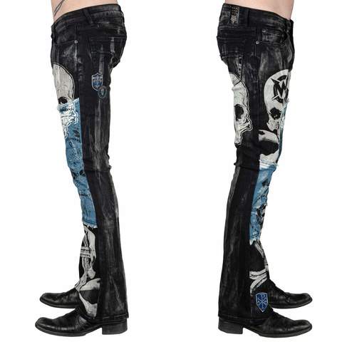 Wornstar | Джинсы мужские CATACOMBS PANTS W148 сбоку