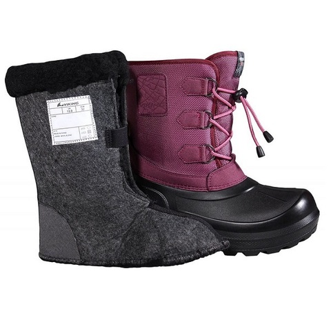 Купить сапоги Viking Istind Mid Dark Pink/Black